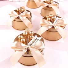 马口金色马口铁糖果盒个性系包装盒手糖盒欧式铁盒糖果婚礼包装果