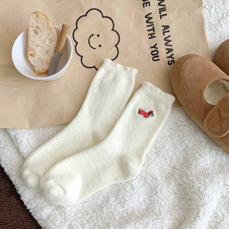 Calcetines Térmicos de Dormir para Mujer de Nylon, Antideslizante, para Casa image 8