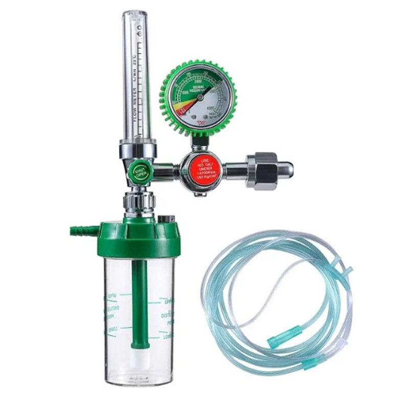 外牙氧气表 氧气瓶吸氧减压阀 氧气吸入器 氧气流量计 male螺纹