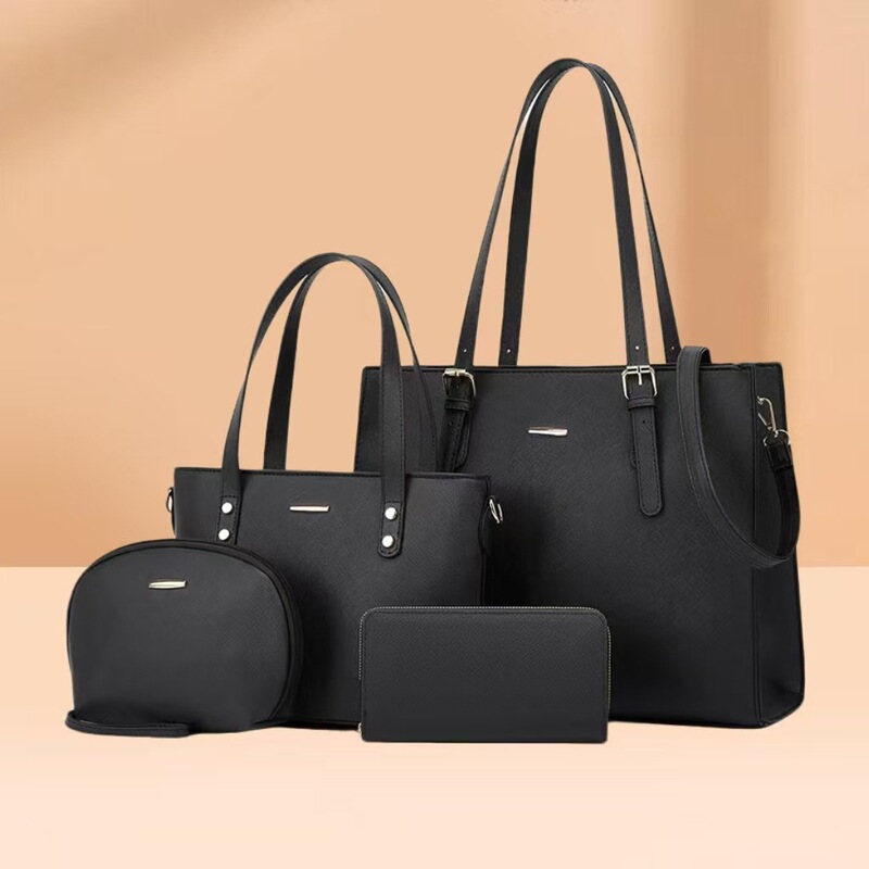2026 New Style Single-Shoulder Mother-Daughter Bag Set 4-Piece Set Cross-Border Fashion Trend Mother-Daughter Bag Set 4-Piece Set