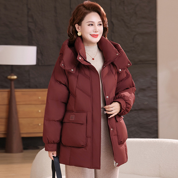Winter velvet fashionable down jacket