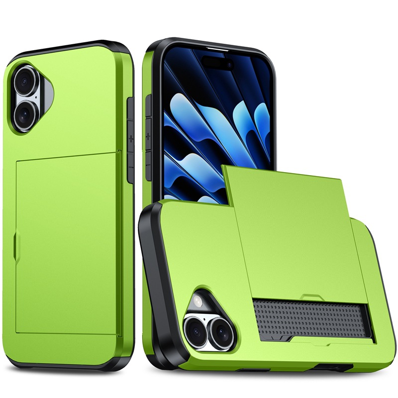 Coque iphone 17 pro avec porte-cartes et cache coulissant protection_voghion.com