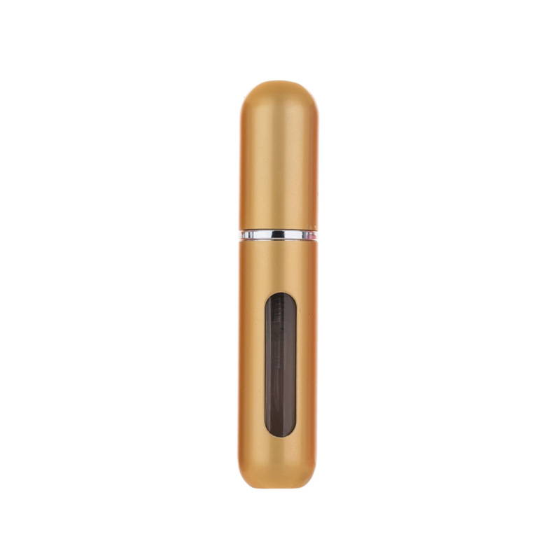 Nueva botella de perfume inferior de 8ml, botella de spray cosmético portátil recargable, botella de perfume autobomba