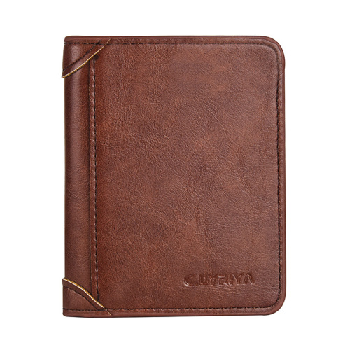 Slim Short Wallet Men's Driving License Money Clip Combo Card Holder Student Multifunctional Vertical Tri-fold Pocket Knife Wholesale