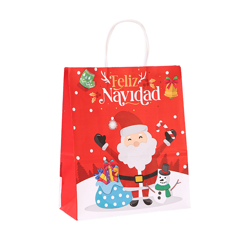 Bolsa de regalo de Navidad para la fiesta de la víspera de Navidad bolsa de regalo INS viento bolsa de Santa al por mayor