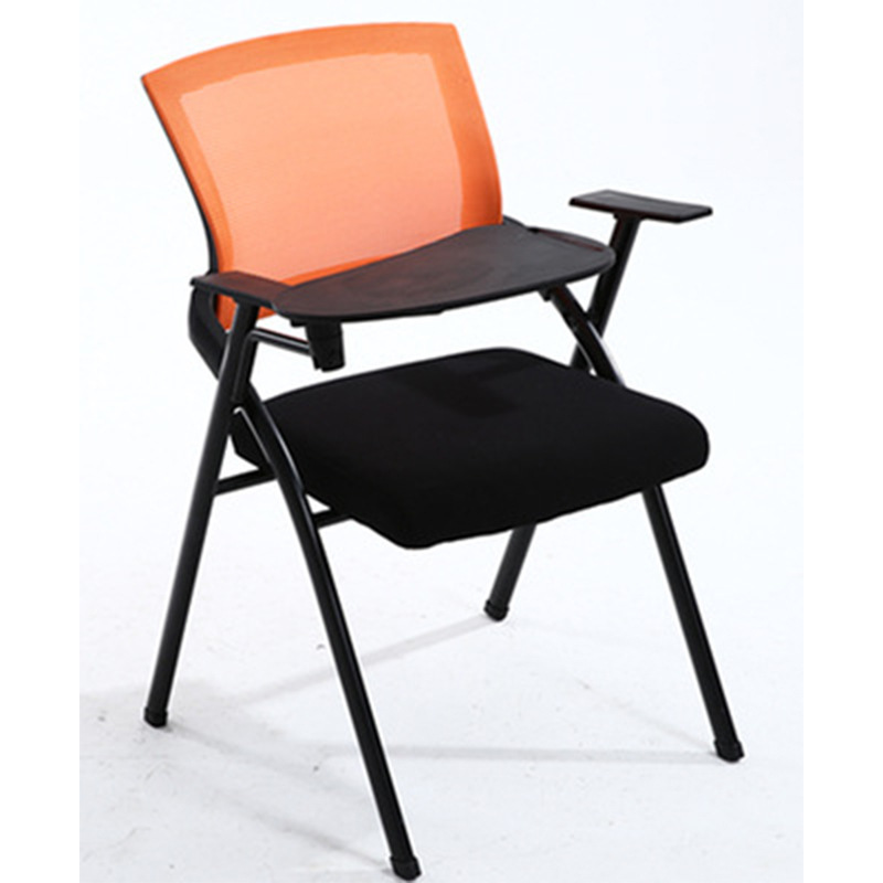 Silla de entrenamiento plegable con tablero de escritura (naranja de vitalidad)