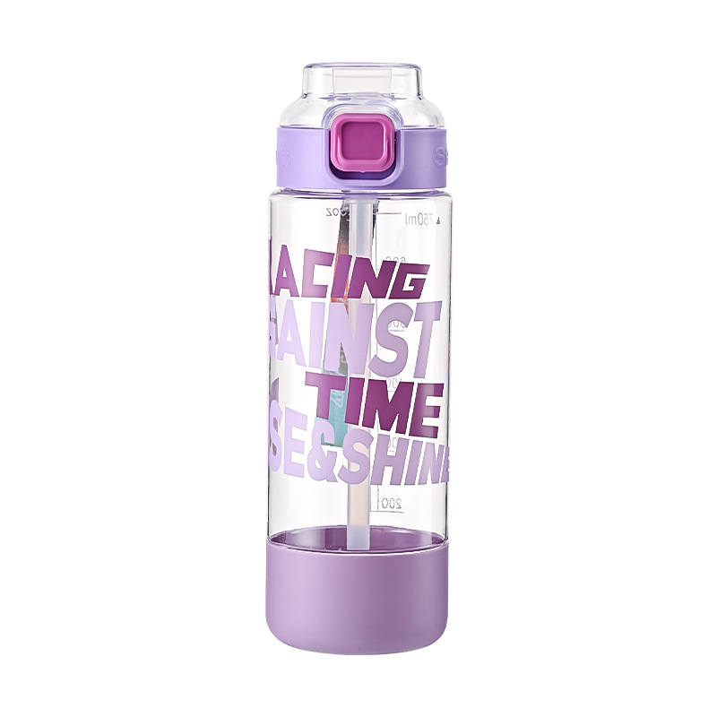 Seleccionar estrictamente tazas de paja de alto valor facial tazas de agua creativas niñas de alto valor facial tazas de agua de plástico portátiles de gran capacidad image 6