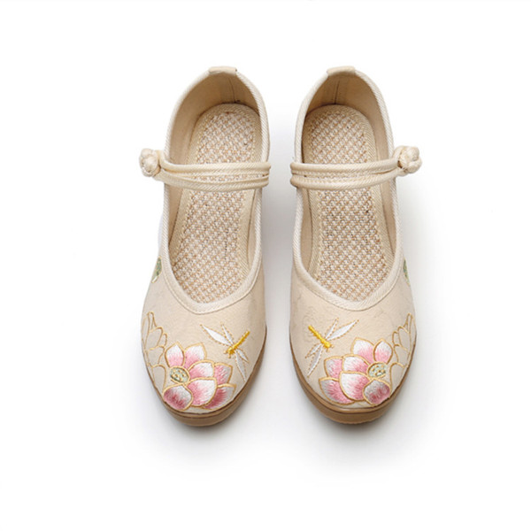 Ethnic Beijing cloth slippers