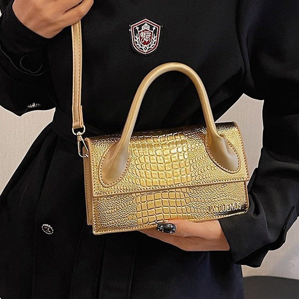 Bolso de moda de estilo occidental europeo y americano 2024 nuevo bolso de hombro retro de tendencia salvaje bolso de mensajero de textura simple