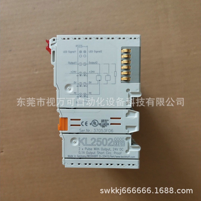 KL2502-0010 现货全新原装BECKHOFF倍福模块实物拍摄优势价格议价