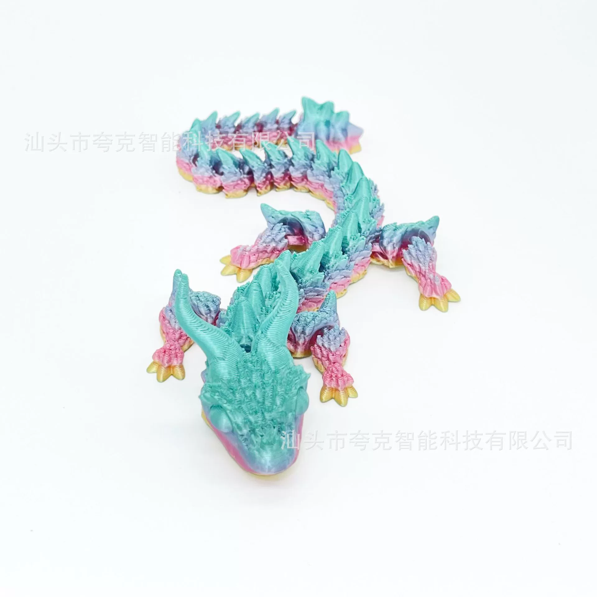 3D Print Shenlong суставная игрушка ручной работы модель украшение рога большой дракон прилив играет креативный подарок через границу
