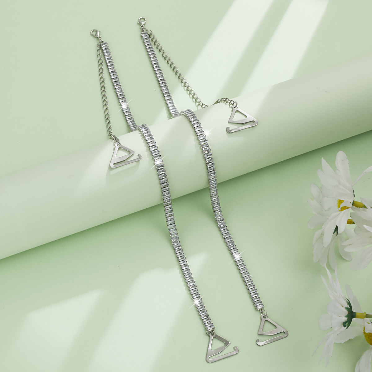 스퀘어 다이아몬드 실버