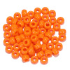 100/bag 6*9mm large hole bucket beads color candy color bead DIY children's jewelry beaded large hole beads