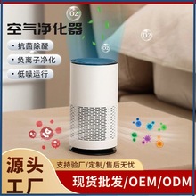 2023新款空气净化器USB除甲醛桌面空气迷你香薰吸烟负离子净化器