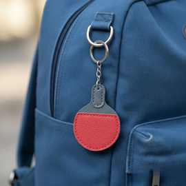 迷你PU皮革小乒乓球拍挂件 钥匙扣精美挂件 体育文创小挂件