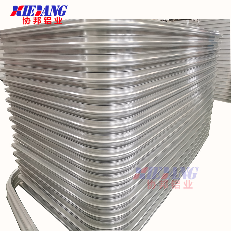 厂家提供 铝合金型材折弯 幕墙型材 装饰波浪板型材模具开发