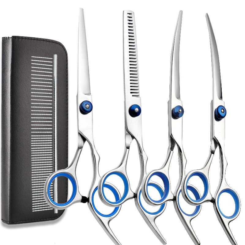 Venta directa de fábrica de tijeras para mascotas Teddy Beauty tijeras para cortar mascotas Juego de recorte de perros