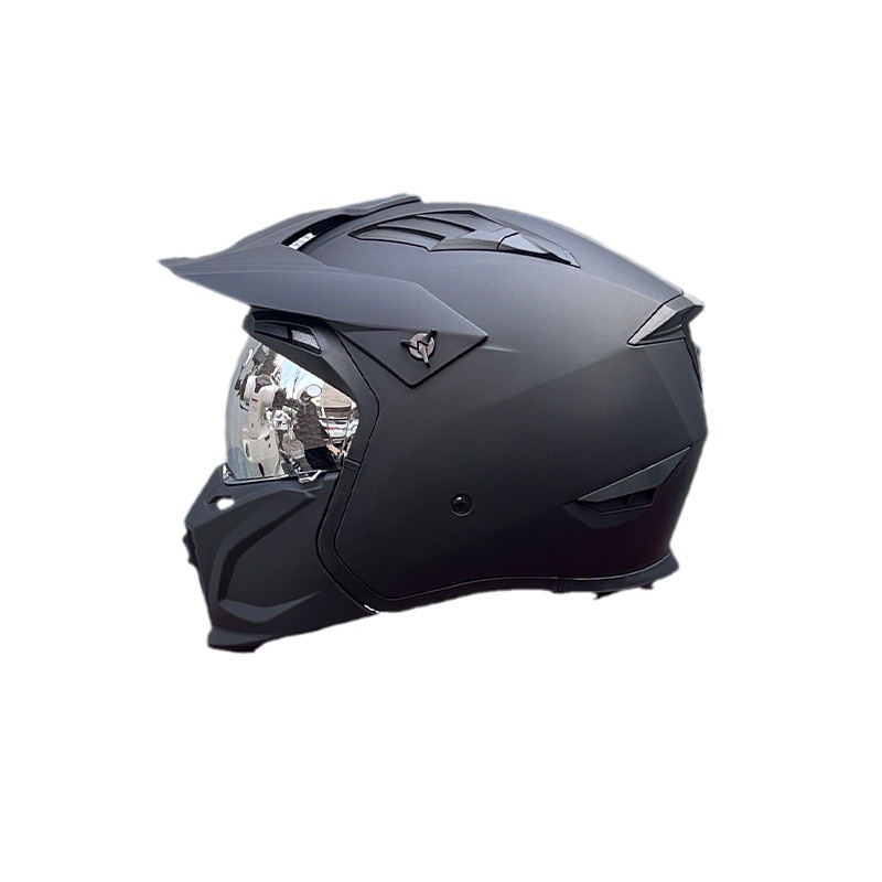 La motocicleta Orz Street Fighter se puede instalar con un casco Bluetooth para hombres y mujeres, un casco completo, una locomotora de cuatro estaciones, un casco combinado 3C extraíble retro