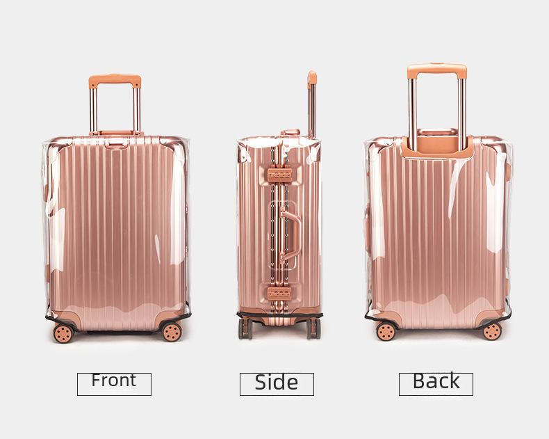 PVC transparent luggage case protective cover suitcase trolley case cover sports dust cover cross-border wholesale generation
