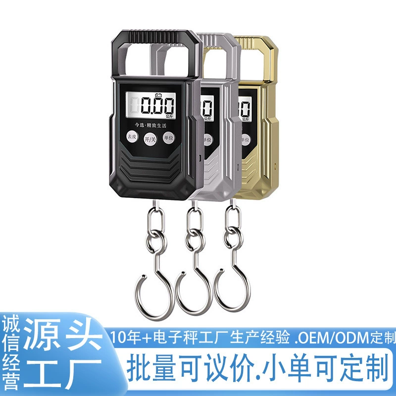 Портативные ручные весы 50 кг бытовые портативные электронные весы точный маленький крюк весы пружинные весы