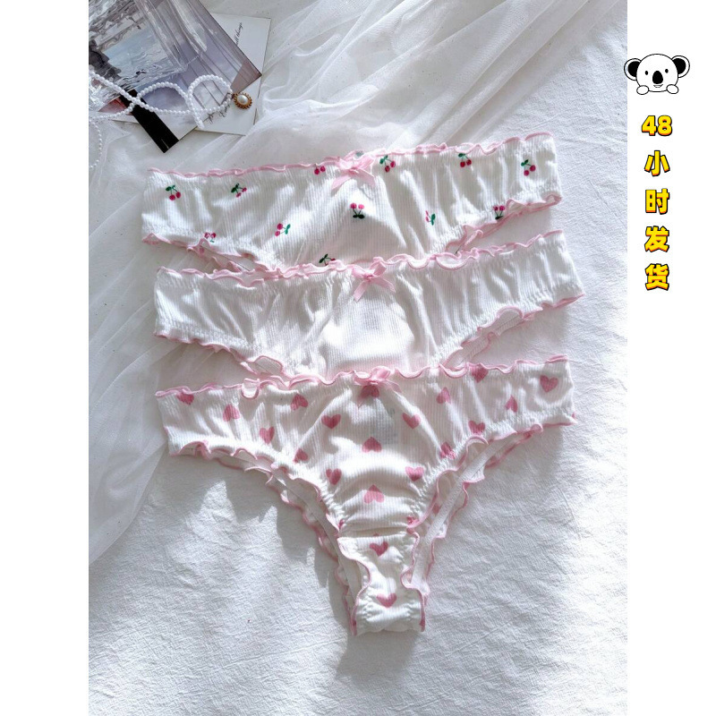 L 25139 Plus size mid waist panties
