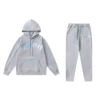 Blue Pin white suit gray gray