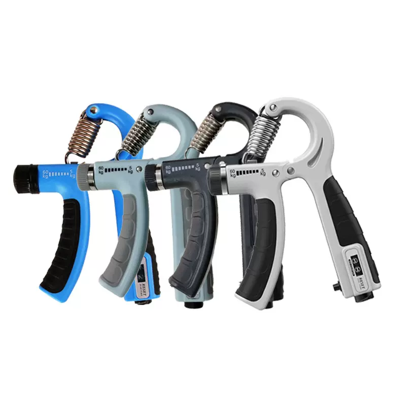 计数握力器手部训练器专业腕力器5-60KG可调节抖音亚马逊跨境专供