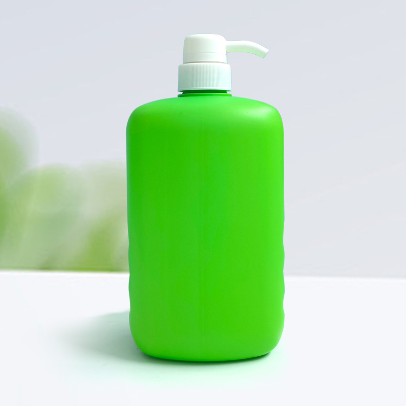 1000ml方瓶洗发水瓶子沐浴露塑料瓶1LHDPE洗手液瓶塑料包装瓶