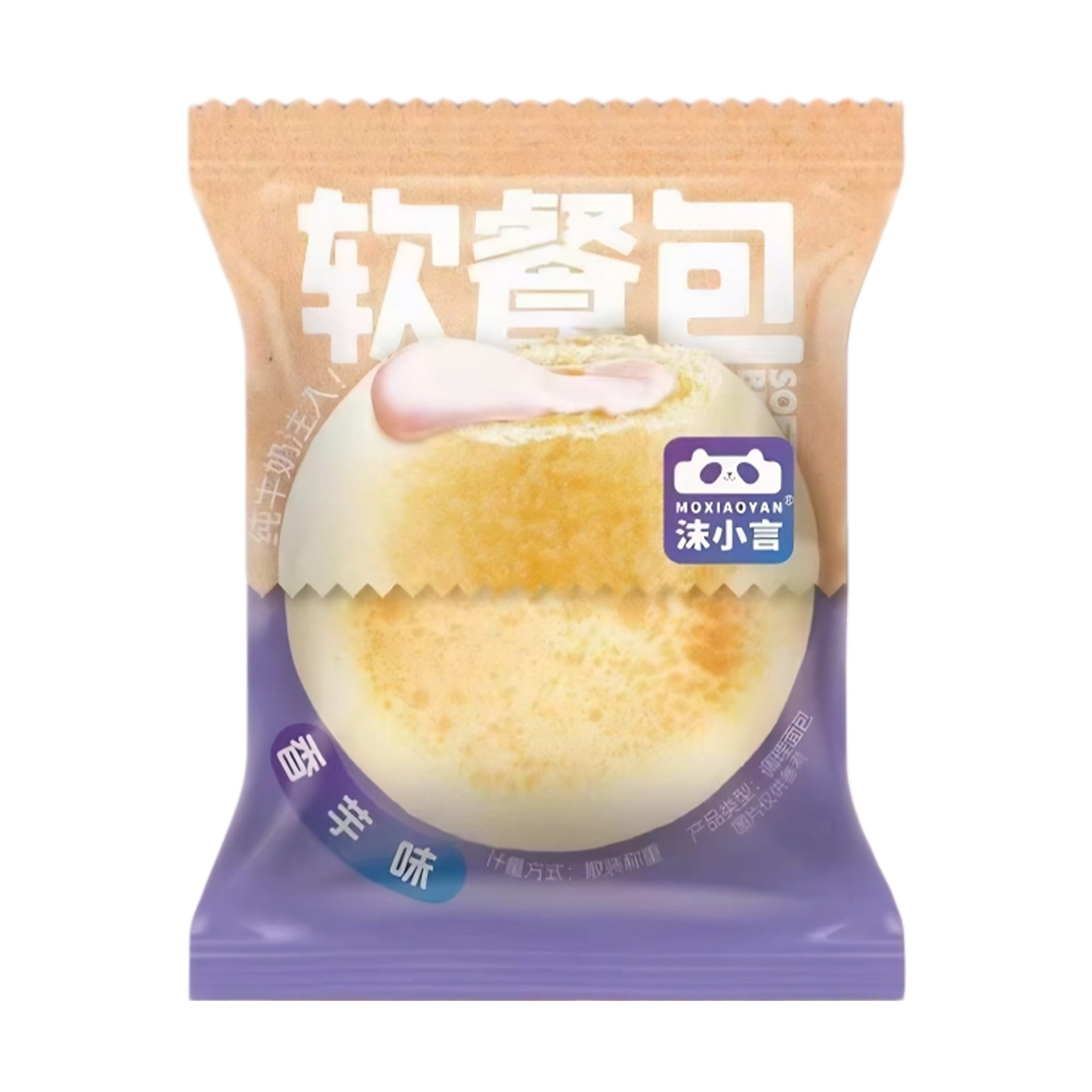 모샤오옌 소프트 식사빵 타로맛 싱글팩