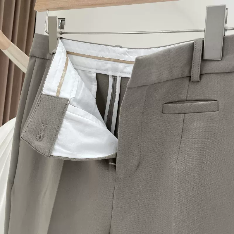 休闲裤女裤2025早秋冬季八分九分裤萝卜裤小众垂感西装裤子哈伦裤