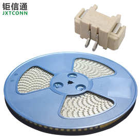 1.25 2PIN卧贴针座 gh1.25-2p贴片座子接插件 1.25间距针座连接器