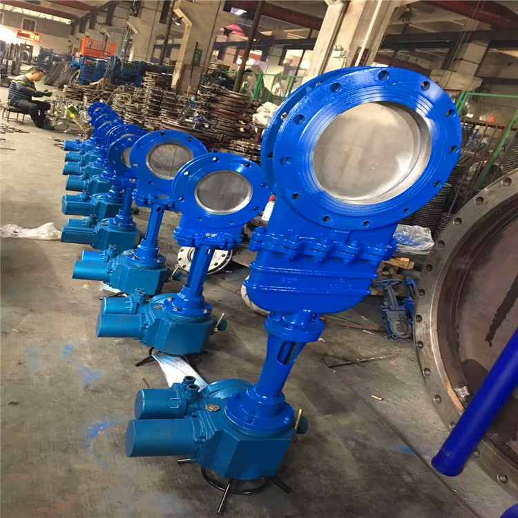 DMZ73X-10C DN200全密封刀型闸阀暗杆暗板式