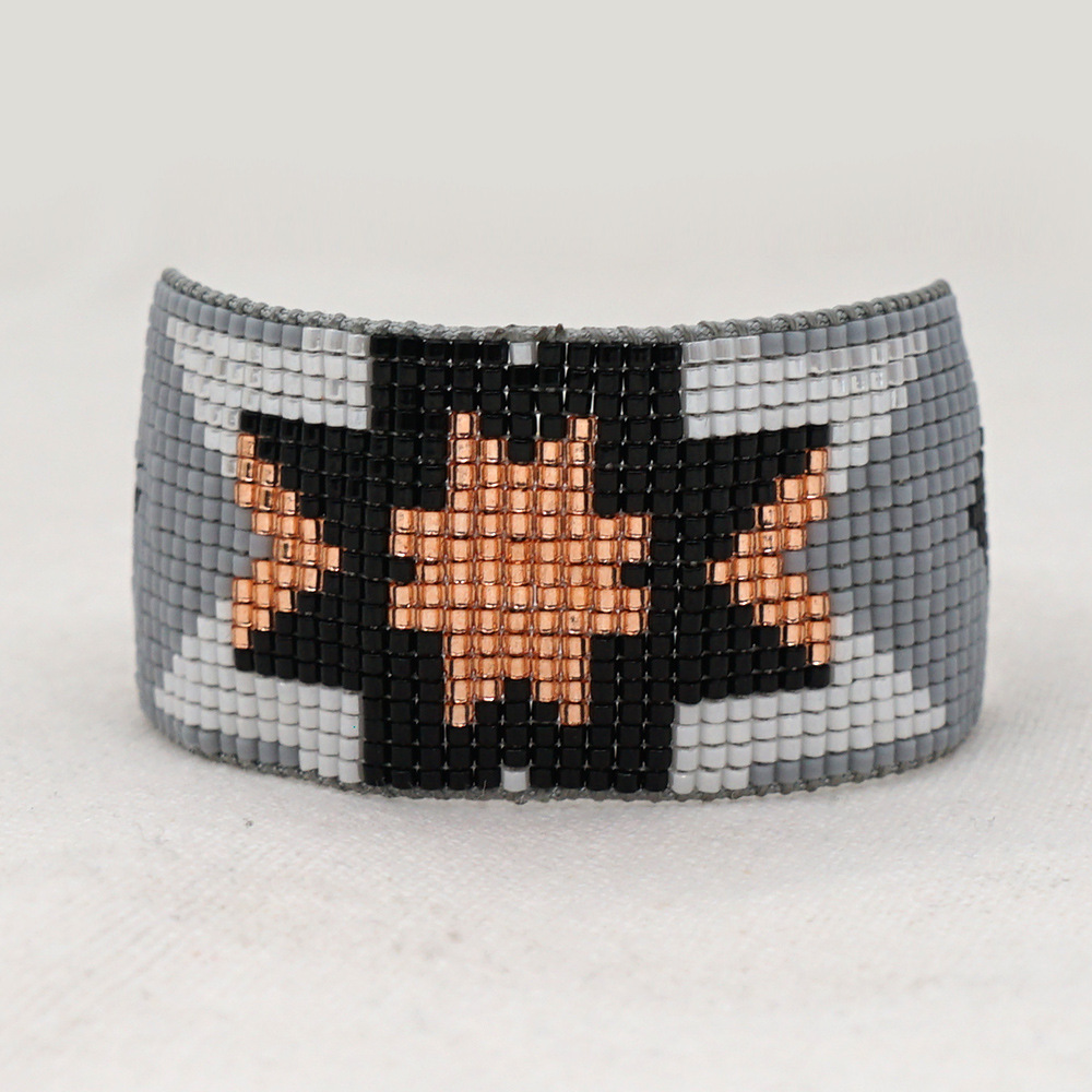 Bohemia Étnica Miyuki Cuentas De Arroz Tejidas Pura Pulsera De Cuentas Geométricas Hechas A Mano display picture 6