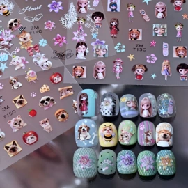 美甲饰品;美甲贴;其他美甲产品