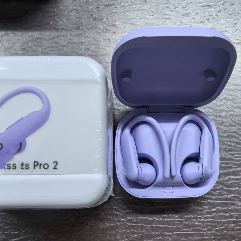 跨境新款Power Pro2无线蓝牙耳机挂耳式带B标可弹窗运动蓝牙耳机|undefined