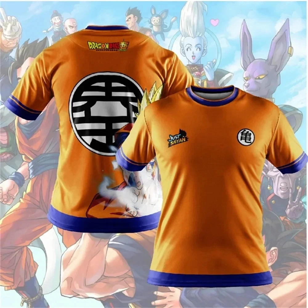 Camiseta de manga corta con cuello redondo y manga corta con malla suelta de verano para hombre, estampado 3D con lema de murciélago europeo y americano