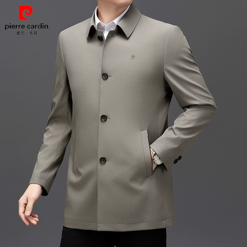 Демисезонная куртка (Pierre Cardin), плащевой стиль повседневный палто, легкая
