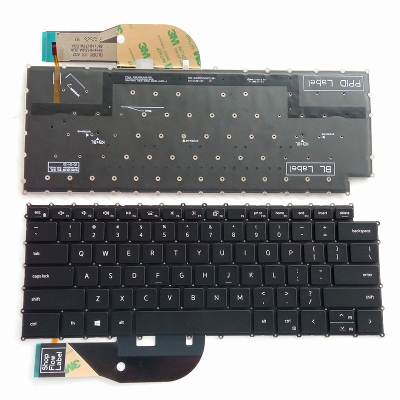 Applicable to Dell XPS 15 9500 9510 9520 P91F 9700 9710 9720 keyboard P92F