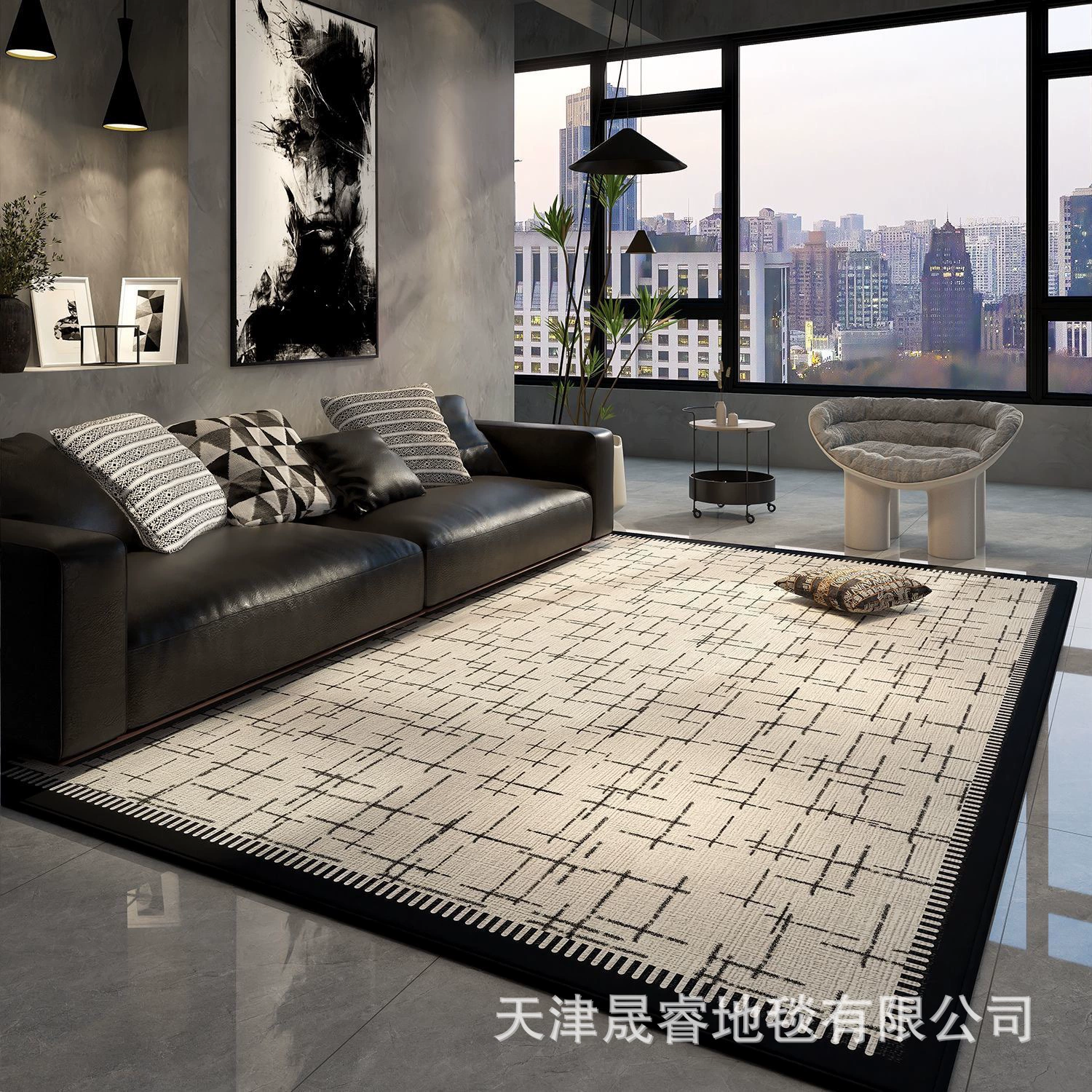 Легкий роскошный темный грязеотталкивающий большой ковер для гостиной, спальня, прикроватное одеяло, полный чехол, домашний напольный коврик, диван, журнальный столик, коврик для ног, производитель