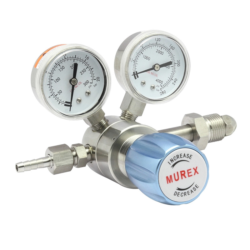 氯甲烷减压器气体压力表调整器CH4CI gas regulator