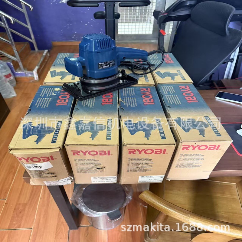 现货批发零售日本RYOBI利优比砂光机SU-6300A