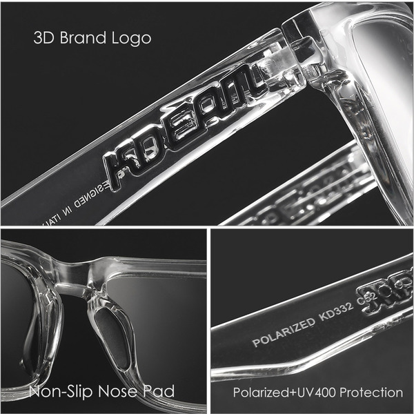 Square travel trend sunglasses for men and women