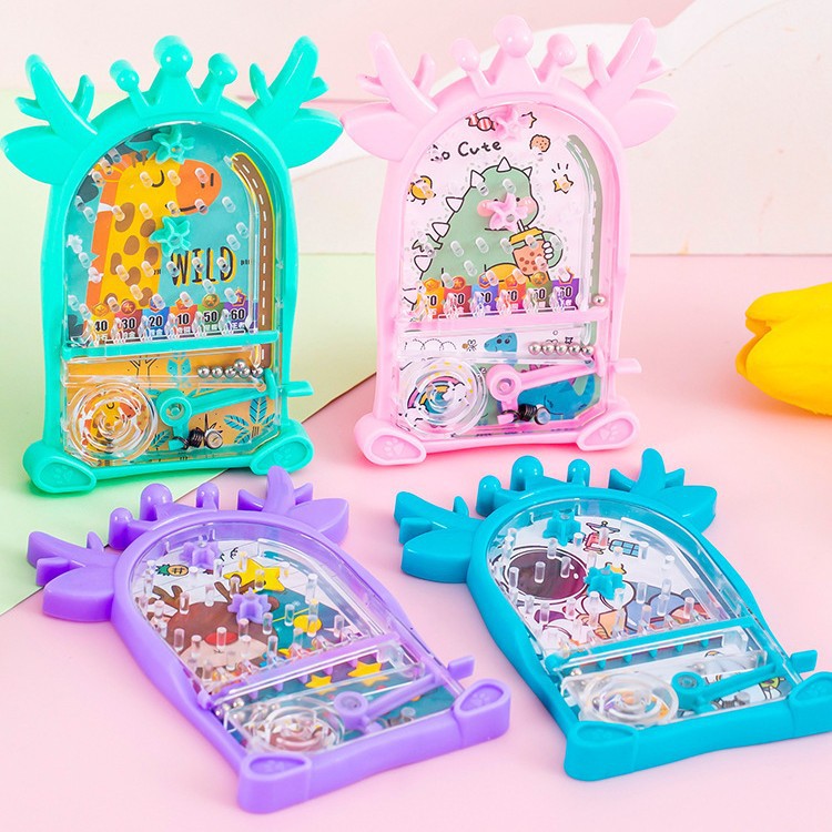 Pocket Pinball Machine Intelligence Maze Children's Educational Toys Game Machine Kindergarten Prizes Gift Pinball Disc Cross Border