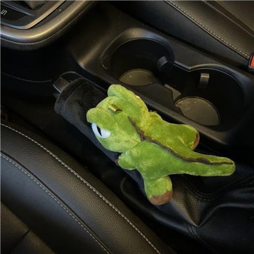 Car handbrake cover gear cover cartoon cute universal gear cover gear protection cover car interior decoration set