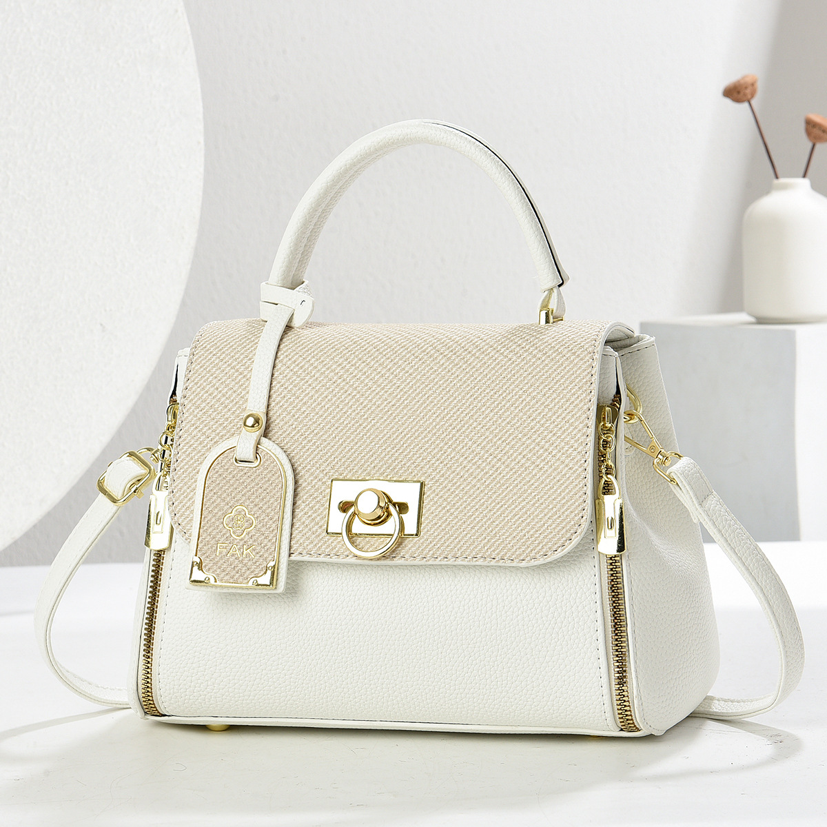 2025 nuevo estilo temperamento bolso de mujer bolso grande bolso de hombro de mujer salvaje