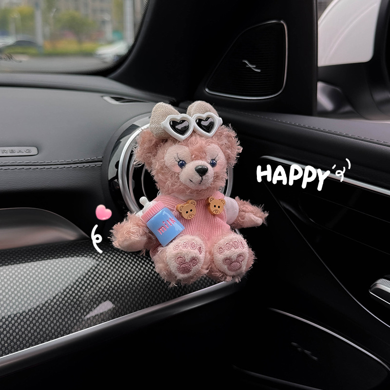 Aromaterapia para automóvil Decoración de salida de aire acondicionado para automóvil 2025 Nuevo Shirolimei Adornos lindos Fragancia para automóvil Mujer