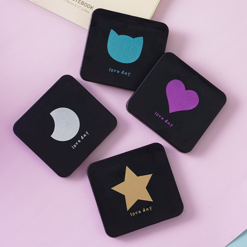 Fold folding makeup mirror
