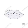 White gauze skirt [flower black dot style] 30cm