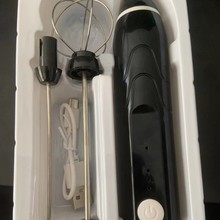 跨境咖啡打奶泡器打蛋器打泡器电动迷你搅拌冷热牛奶打发器奶泡机