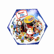 德国进口巧克力 kinder健达六角开心一刻迷你什锦巧克力礼盒162g